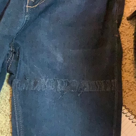 OFFERS ACCEPTED!       Buyer distressed dark jeans - Picture 6 of 6